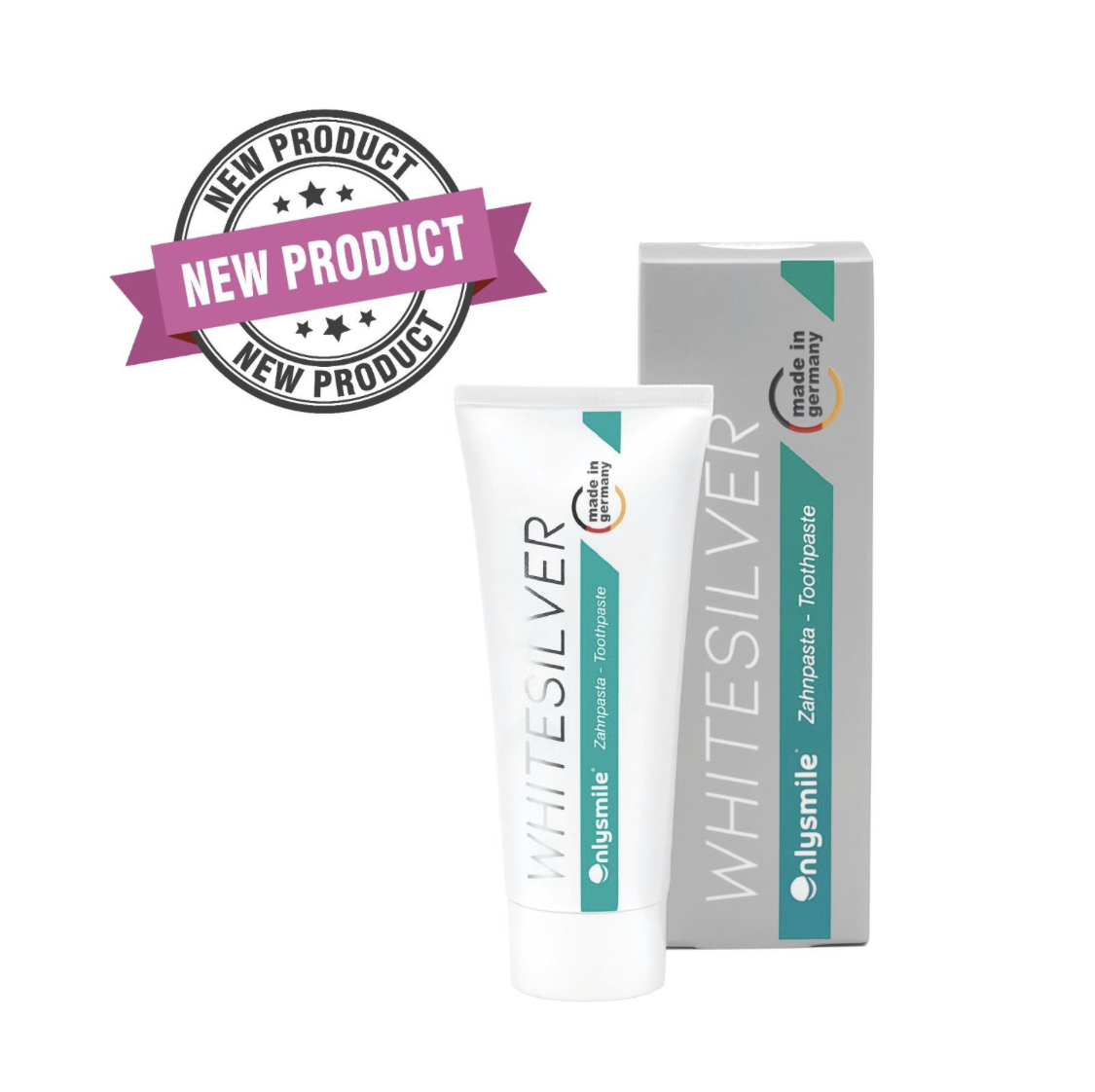 Onlysmile Zubní pasta Whitesilver OnlySmile, 75 ml