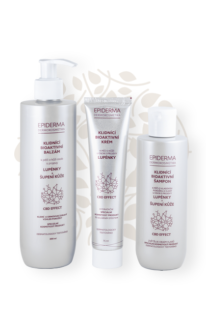 Epiderma Konopný rozšířený program: Lupénka