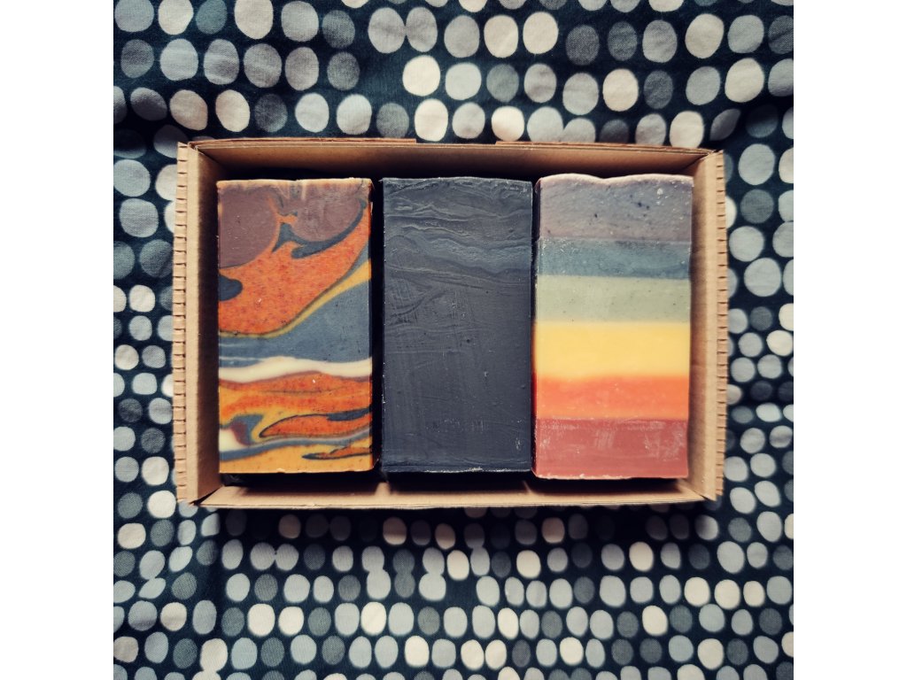 Mýdlovar Mýdlová sada - dárek pro něj (3x60g)