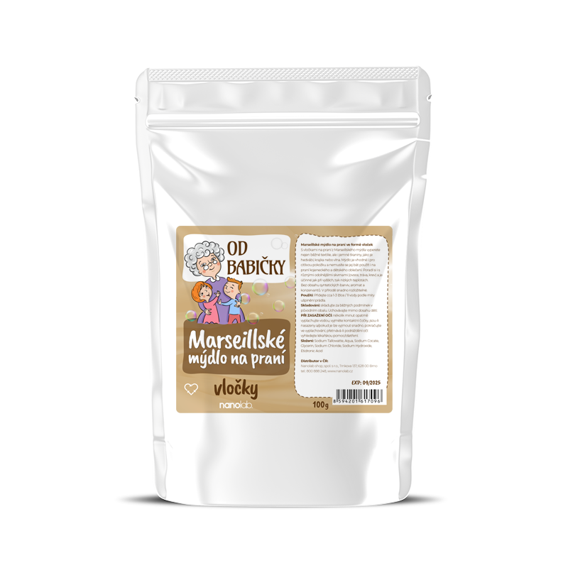Od Babičky Marseillské mýdlo na praní vločky 100 g