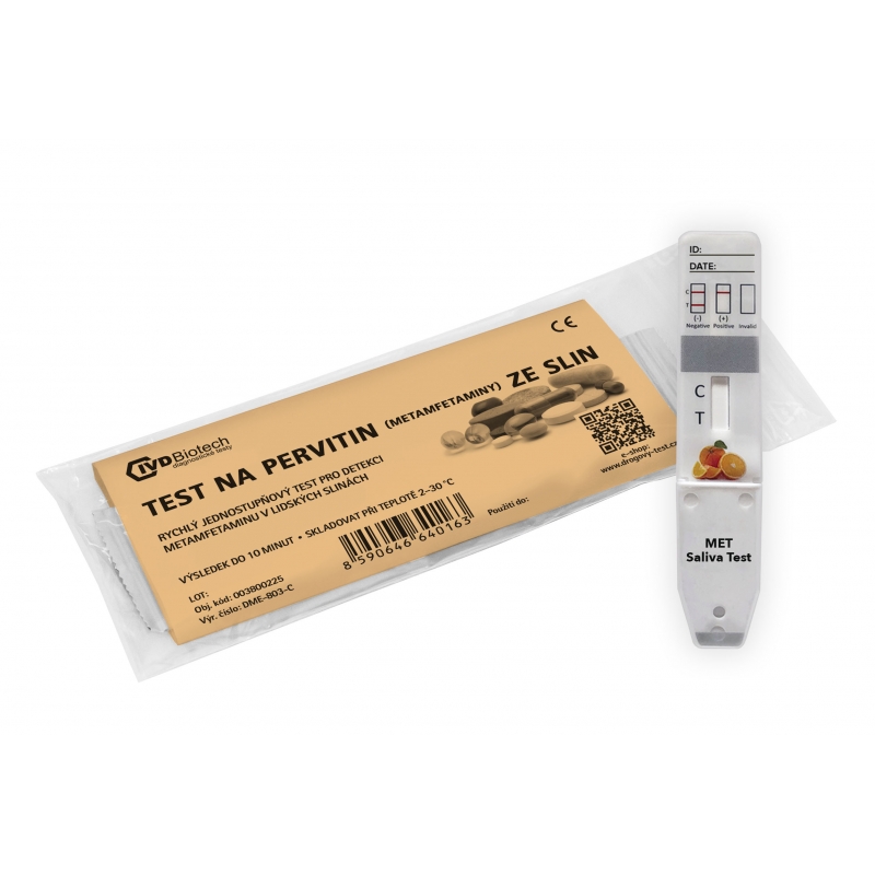 IVD Biotech 1x Drogový test na PERVITIN (MET) ze slin