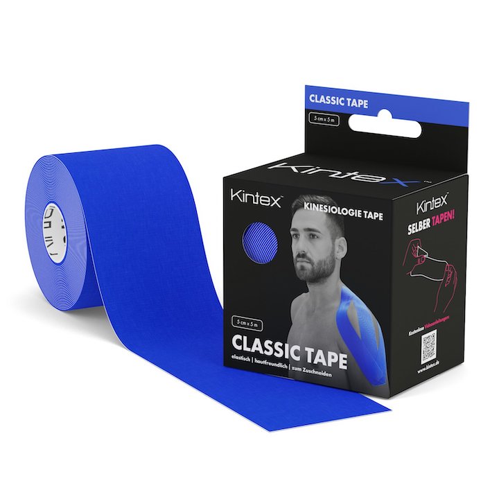 Kintex Kineziologický tejp 5 cm x 5 m modrý