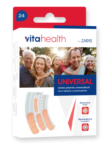 VitaHealth by ZARYS VitaHealth - UNIVERSAL sada univerzálních náplastí, 24ks