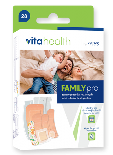 VitaHealth by ZARYS VitaHealth - FAMILYpro Sada rodinných náplastí, 28ks
