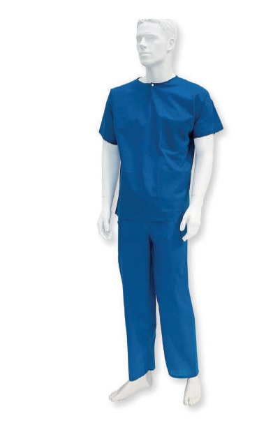ZARYS International Group Operační košile s krátkým rukávem, XS-4XL, netkaná, nesterilní (jednorázové) Velikost: 3XL
