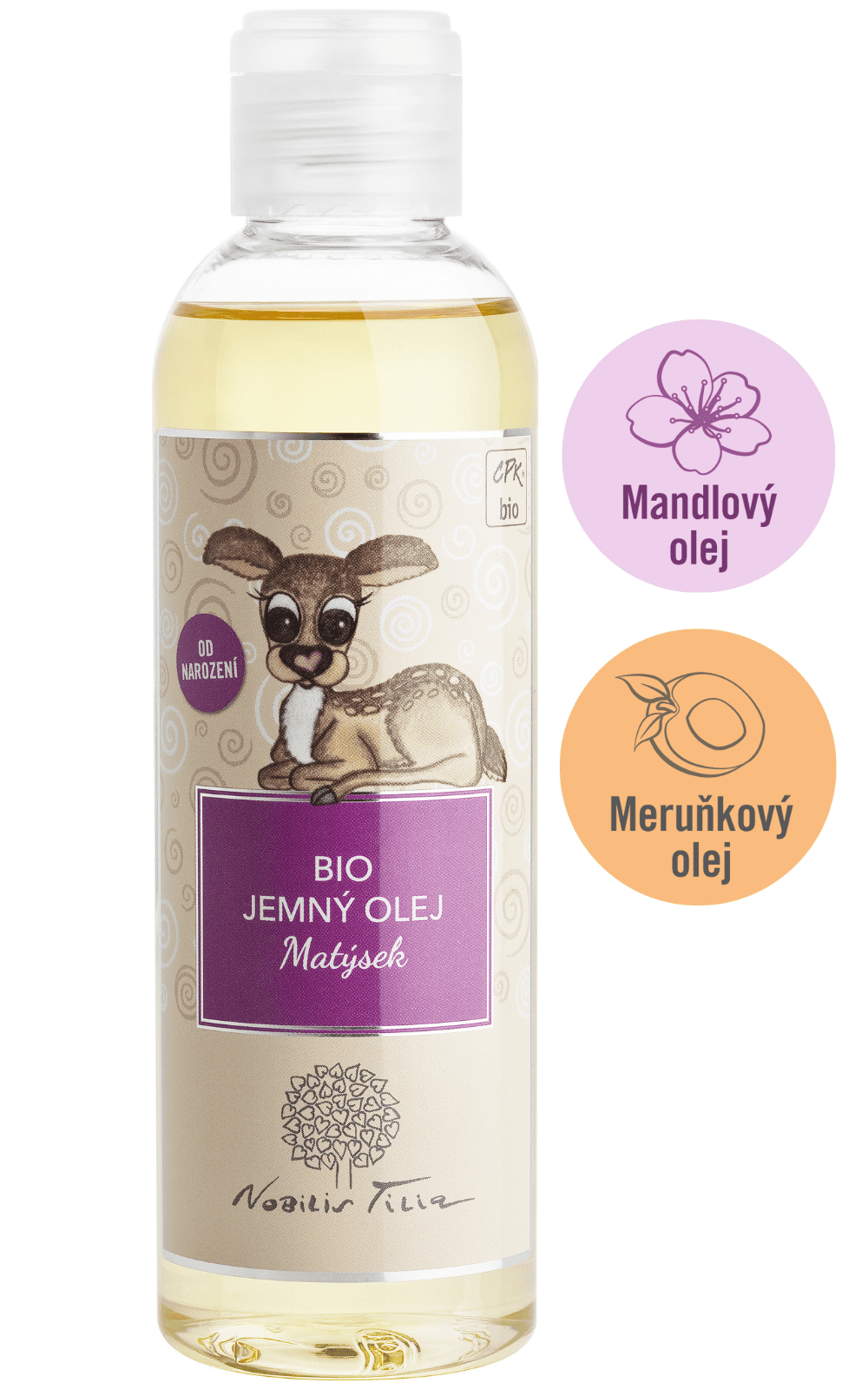 Nobilis Tilia Bio jemný olej Matýsek Varianta: 200 ml