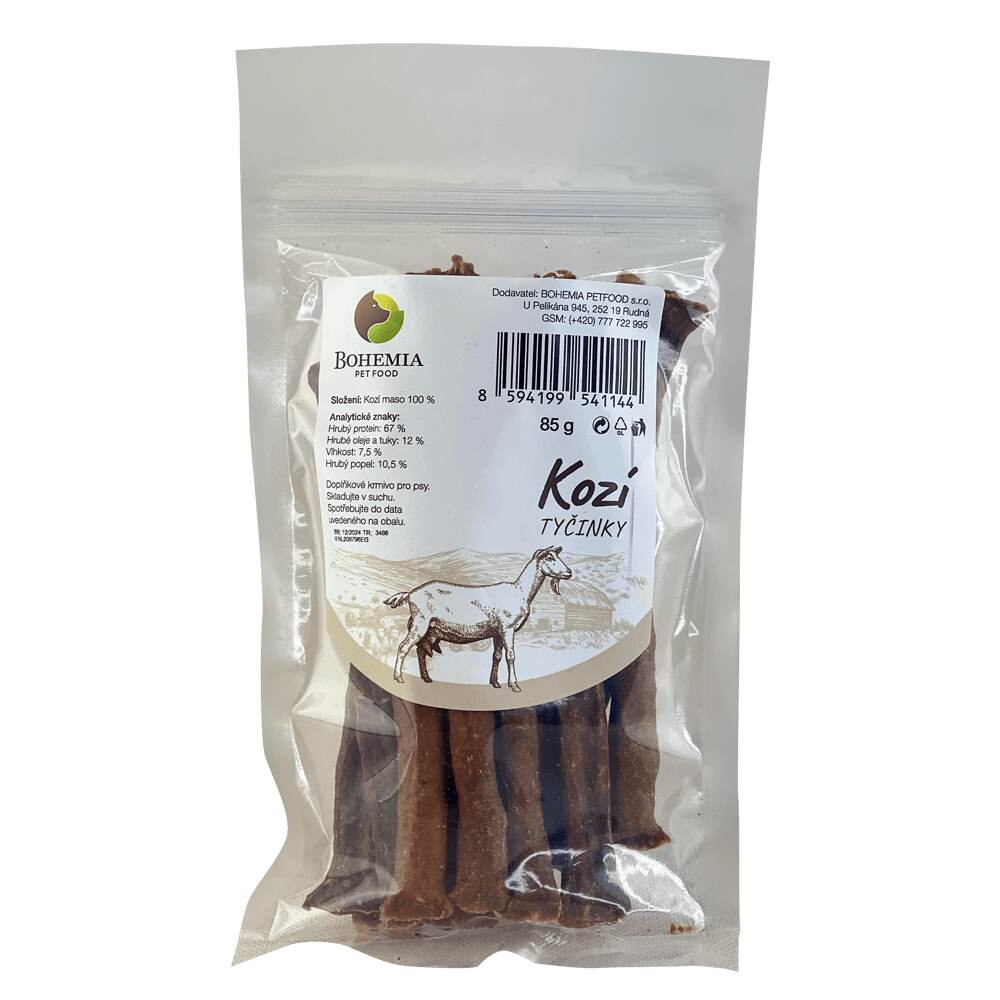 Bohemia Pet Food BOHEMIA Kozí tyčinky, 85g