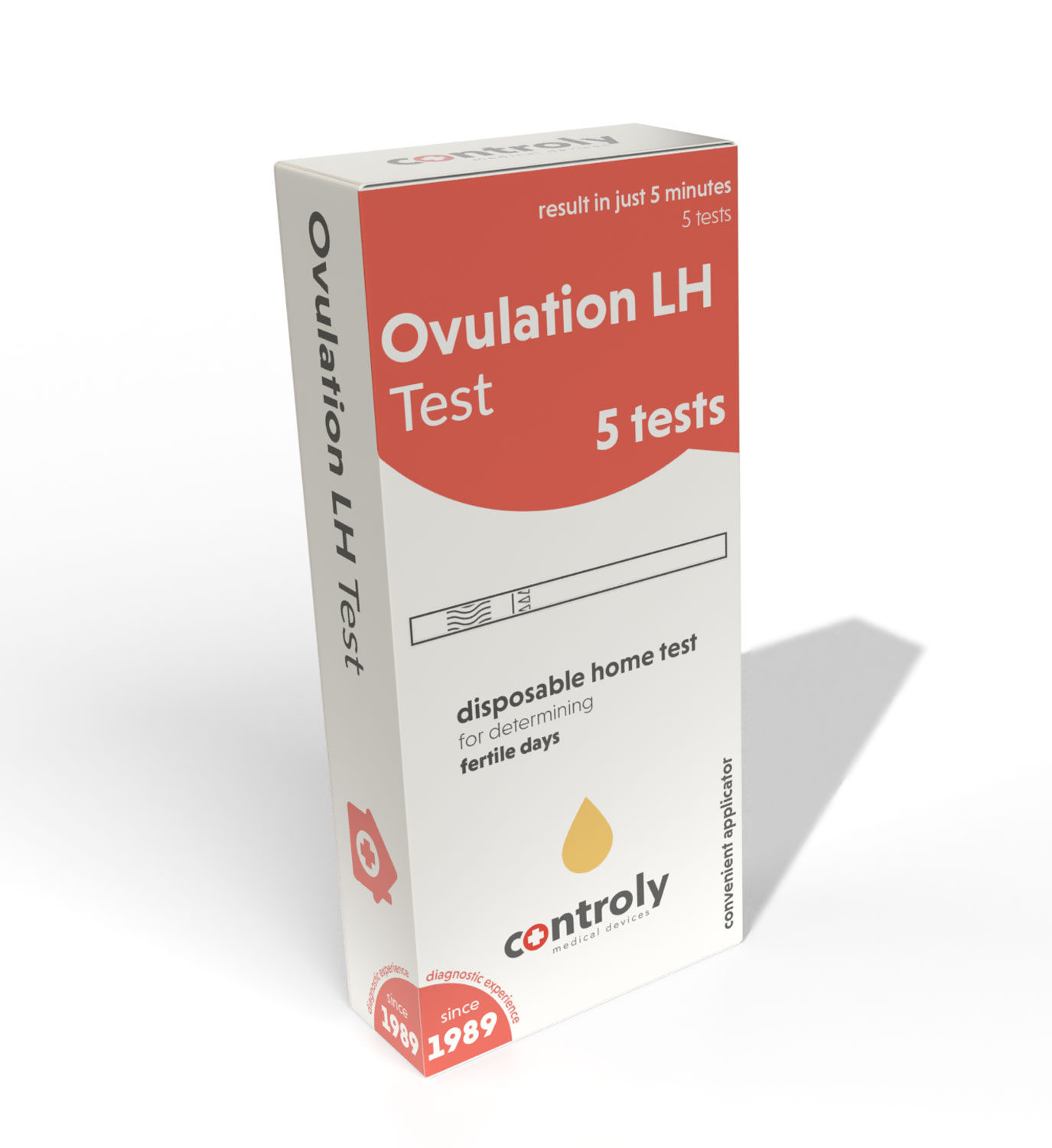 Hydrex Diagnostics 5x Hydrex Ovulační test