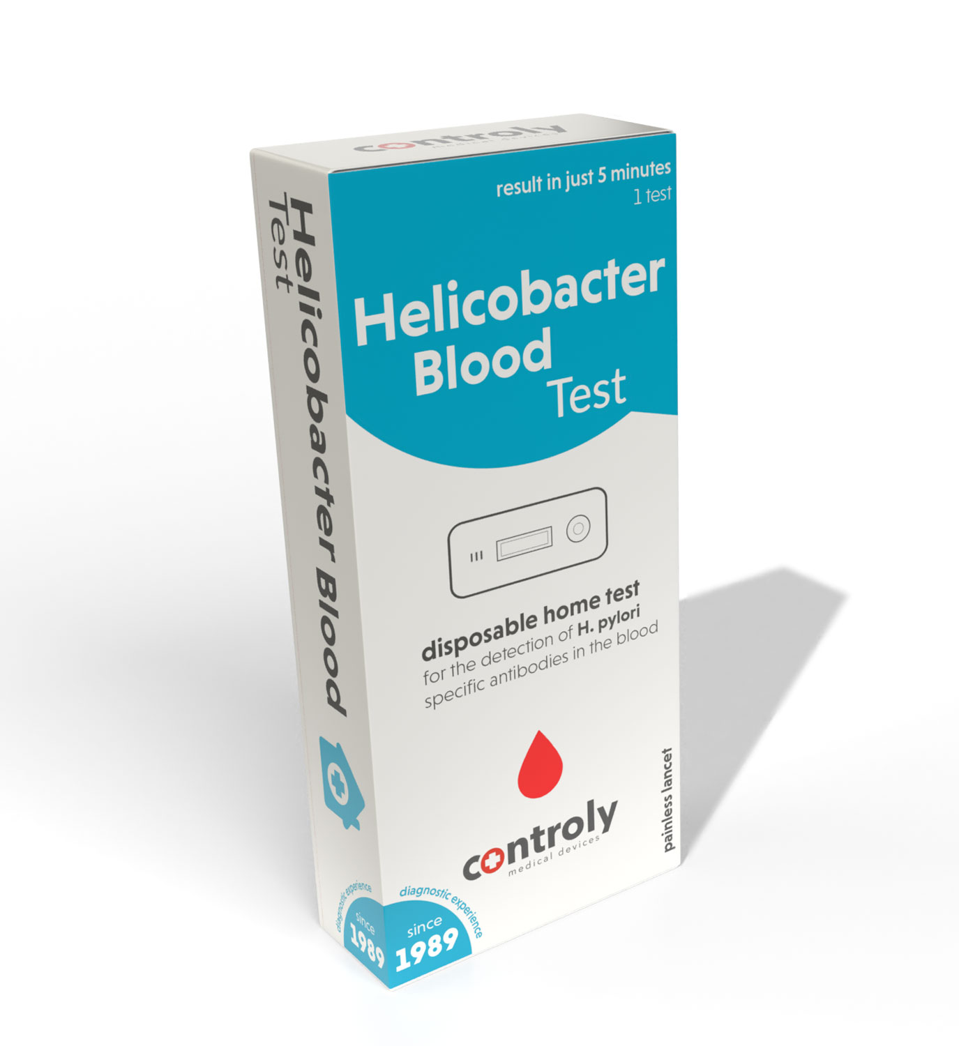 Hydrex Diagnostics 1x Hydrex Test na bakterii Helicobacter pylori (ze krve)