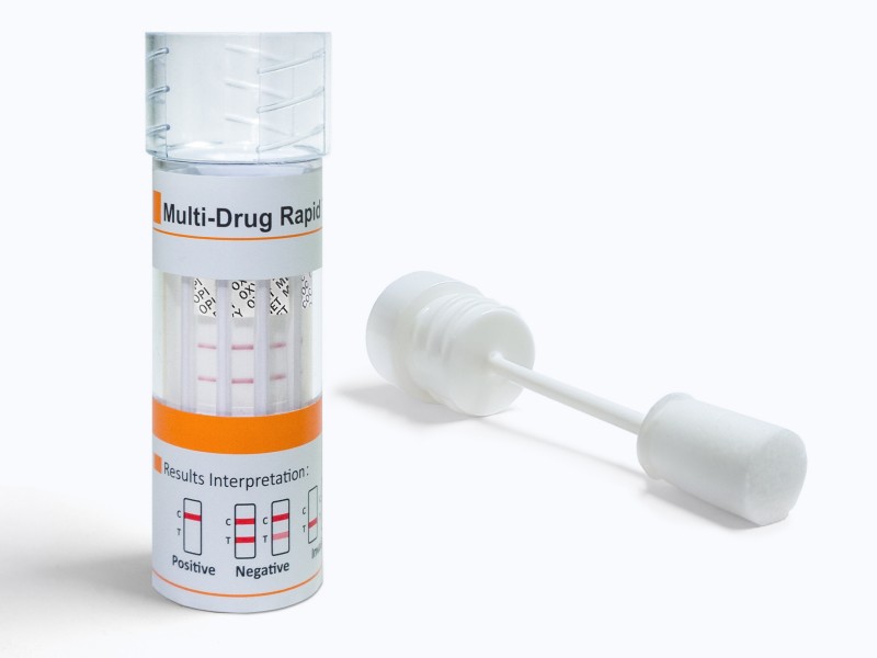 IVD Biotech 1x Multi drogový test na 6 drog ze slin (AMP,THC, MDMA,COC, OPI,MET)