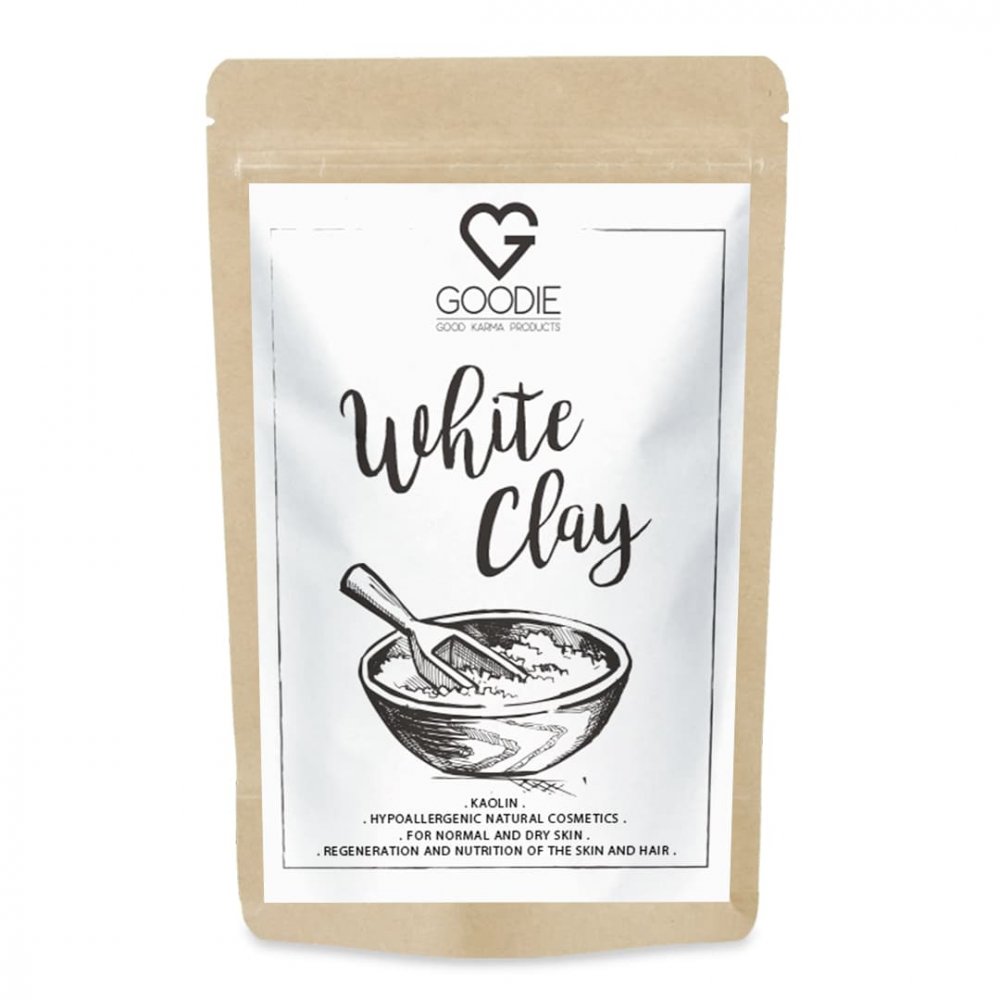 GOODIE Bílý jíl - kaolin 140 g