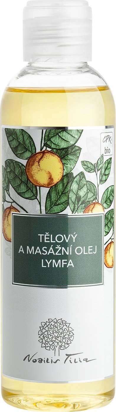 Nobilis Tilia Tělový a masážní olej Lymfa Varianta: 200 ml