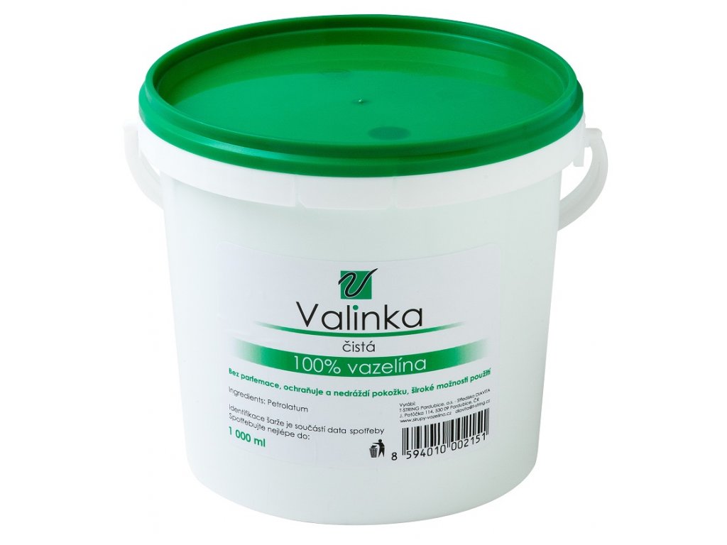 VALINKA Čistá vazelína Objem:: 1000 ml