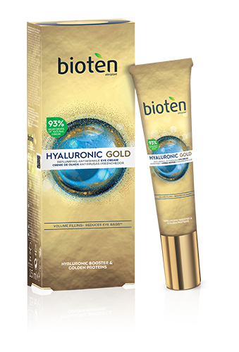 BIOTEN Hyaluronic GOLD vyplňující oční krém, 15 ml