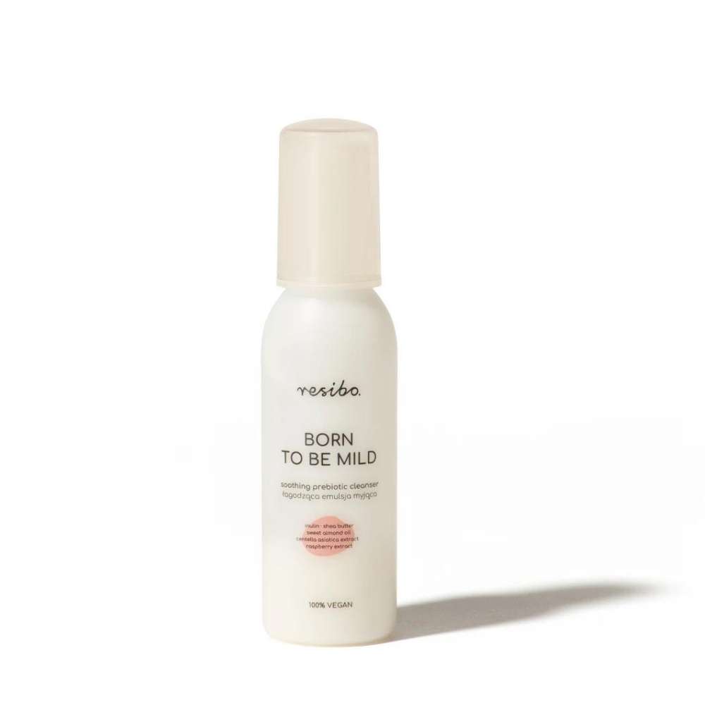 Resibo Zklidňující čistící emulze na pleť Born to be Mild, 150 ml