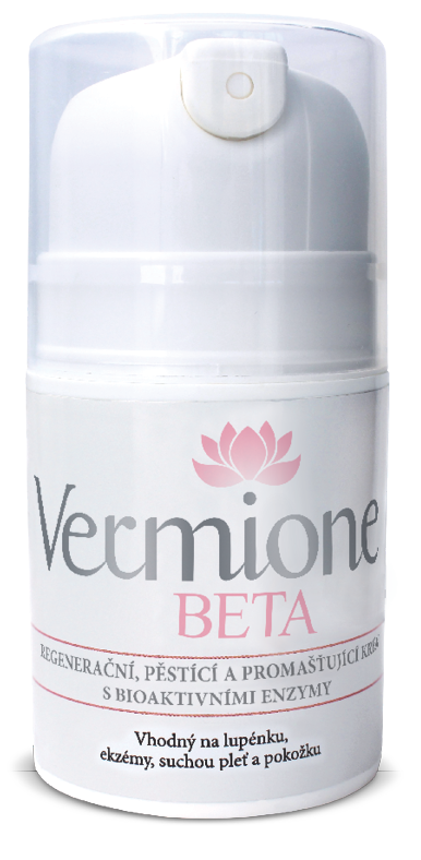Vermione Beta, promašťující krém s Enzymy, 50ml