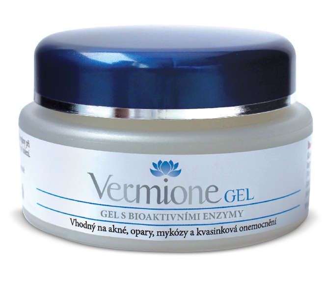Vermione Antiseptický gel s bioaktivními enzymy, 50ml