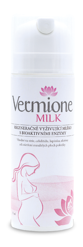 Vermione Milk, Ochranné a vyživující mléko s bioaktivními enzymy, 150ml