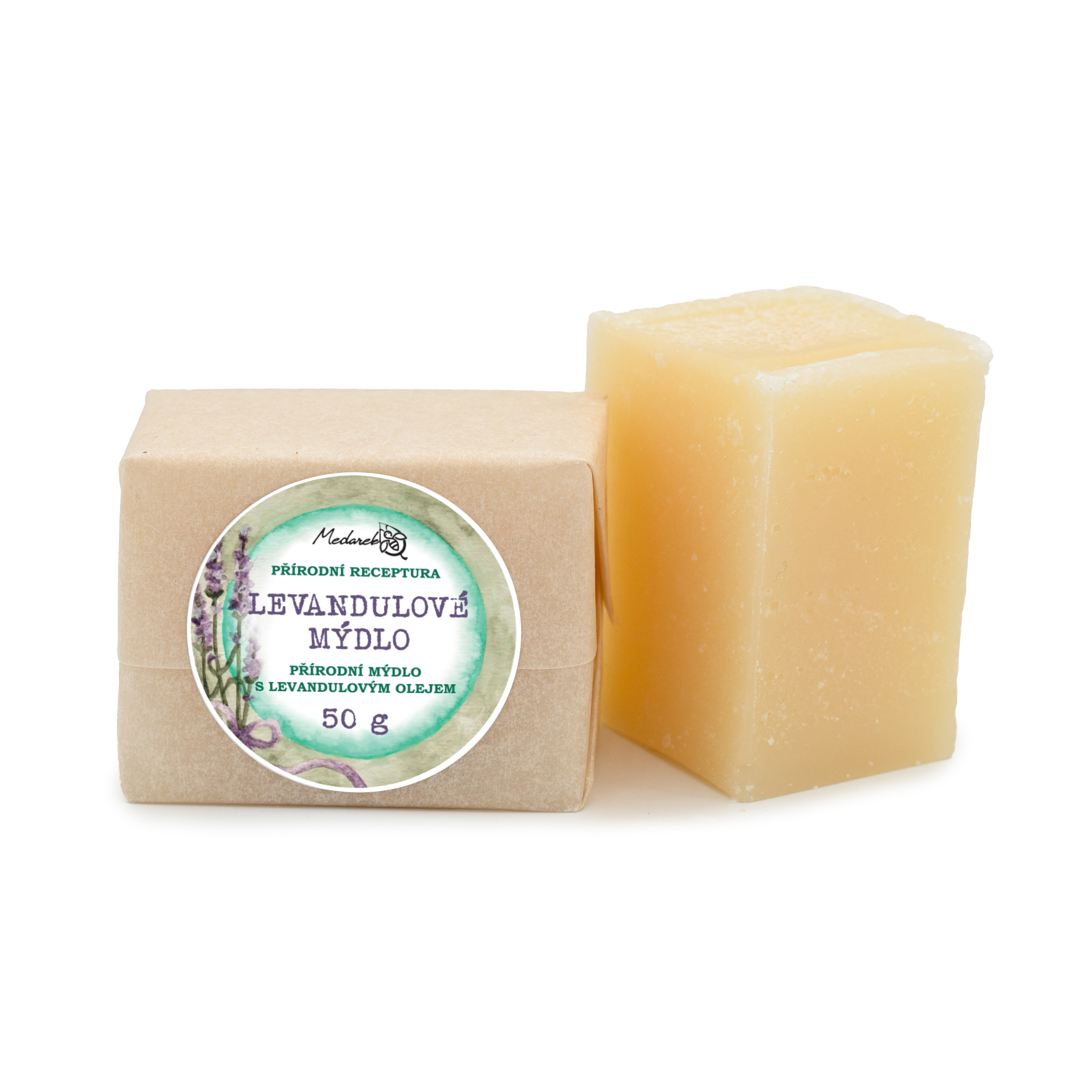 Medárek Medarek Levandulové mýdlo Hmotnost: 50 g