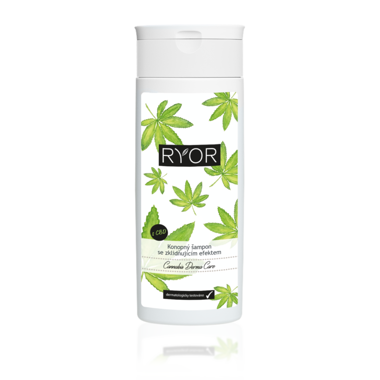 RYOR Konopný šampon se zklidňujícím efektem, 200ml