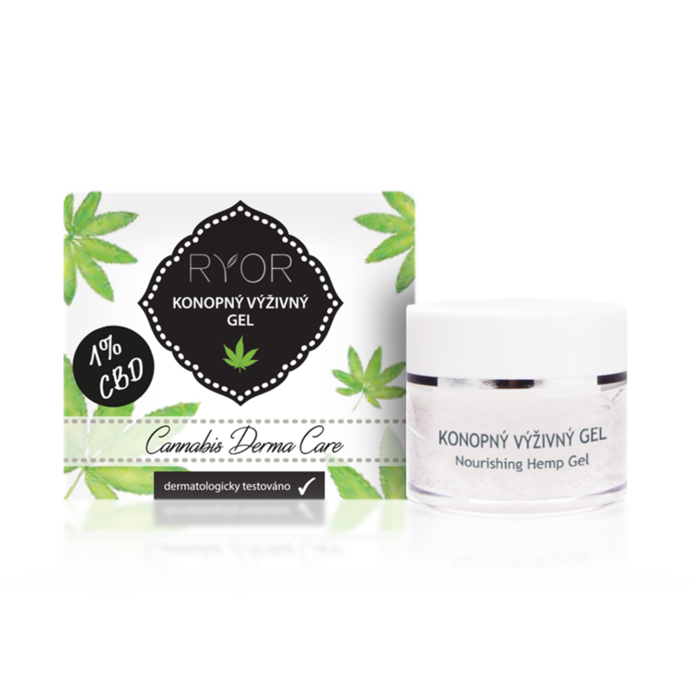 RYOR Konopný výživný gel, 15ml