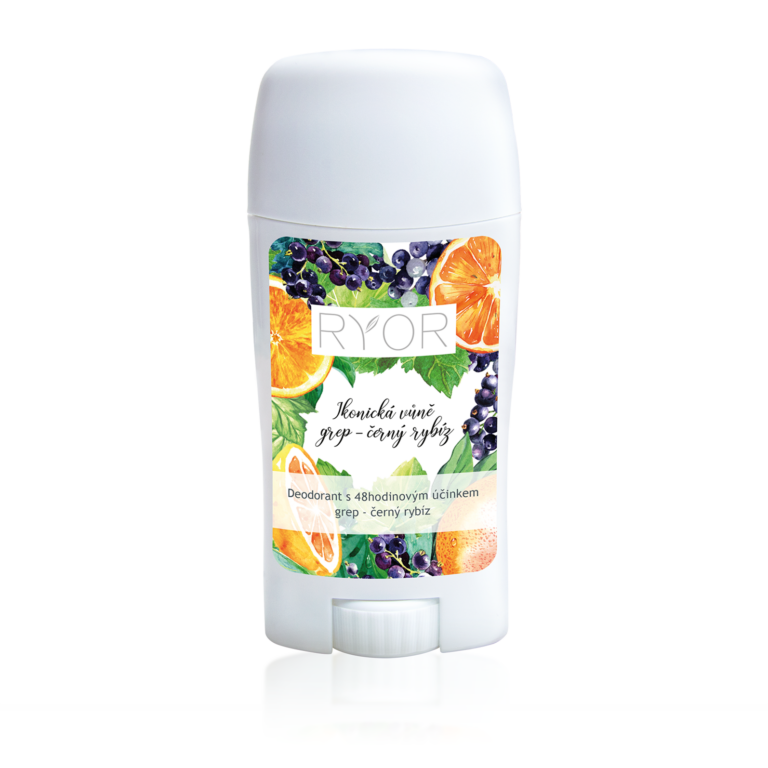 RYOR Deodorant s 48hodinovým účinkem grep - černý rybíz, 50ml