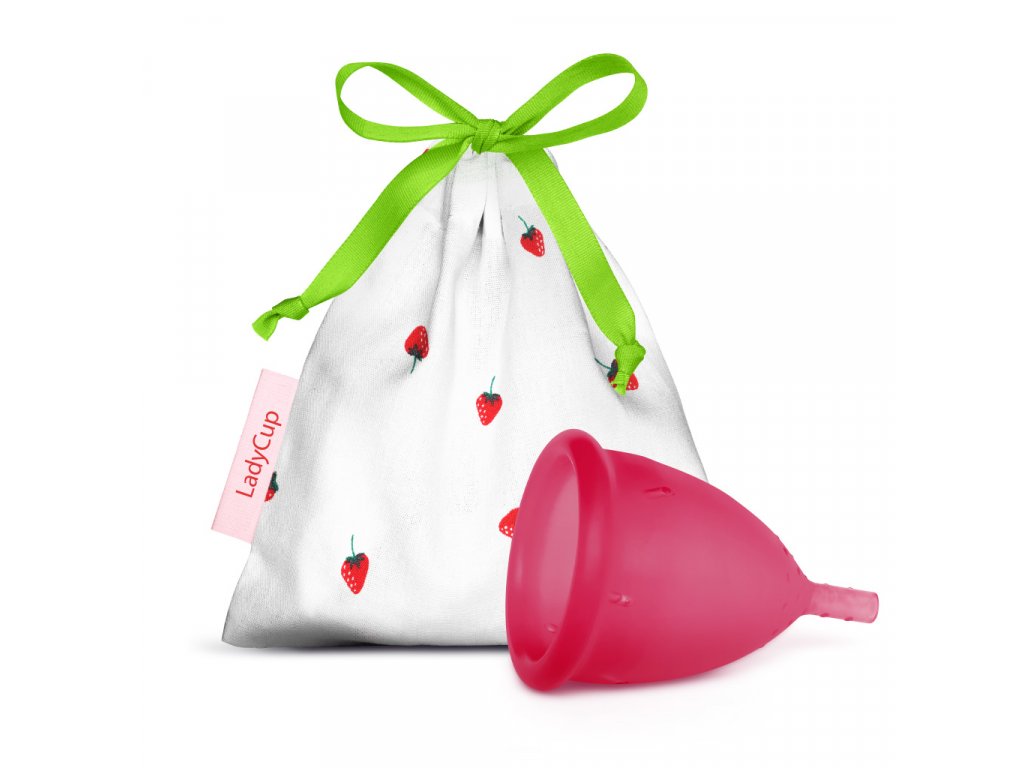 LadyCup LUX menstruační kalíšek růžový Velikost: S