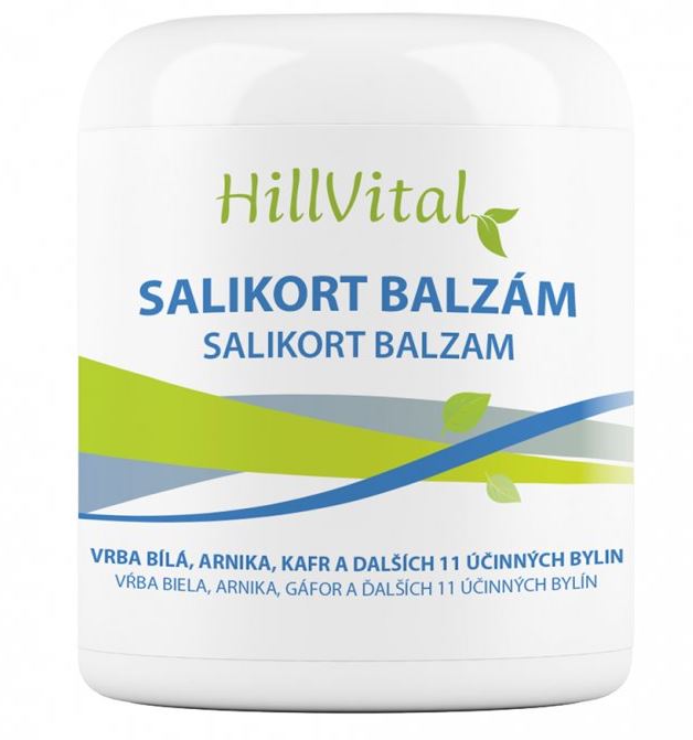 HillVital Salikort balzám, na bolest svalů a zánět šlach, 250ml