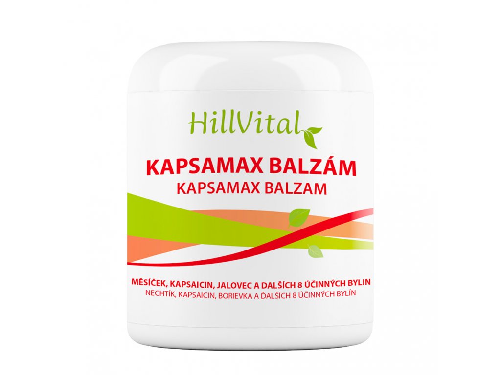 HillVital Kapsamax balzám, na ztuhlé svaly a klouby, 250 ml