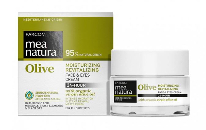 Farcom Mea Natura olivový 24h krém na tvář a oči, 50ml