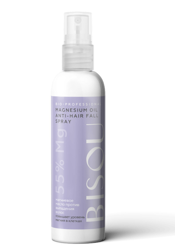 BISOU Professional - Olej na vlasy s Magneziem ve spreji - proti vypadávání vlasů, 150 ml