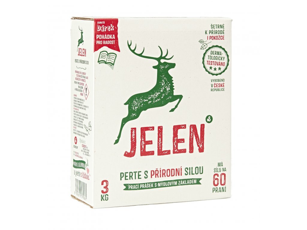Jelen Mýdlový prací prášek, 3kg