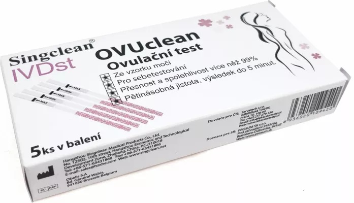 Singclean® 5x OVUCLEAN ovulační test - proužky