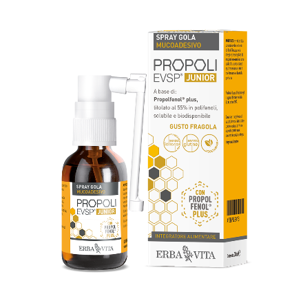 Erba Vita Propolisový sprej do krku pro děti a citlivé osoby - nachlazení, 20ml