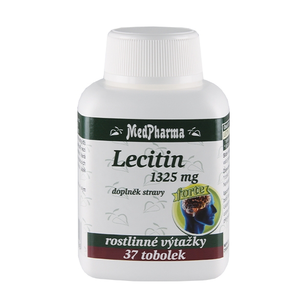 MedPharma Lecitin 1325 mg FORTE, 37 tobolek