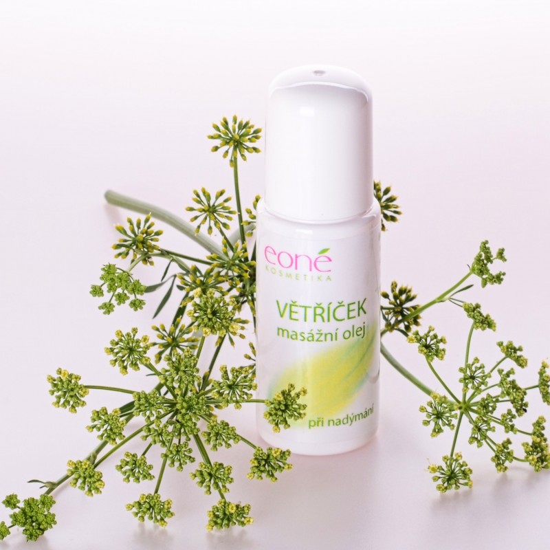 Eoné kosmetika s.r.o. Eoné VĚTŘÍČEK – dětský masážní olej, 30ml Balení/objem: 30 ml