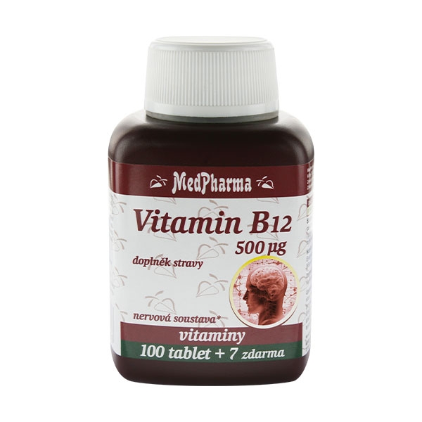 MedPharma Vitamín B12 500 µg 107 tablet