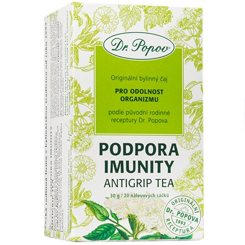 Antigrip tea, porcovaný čaj, 30 g Dr. Popov