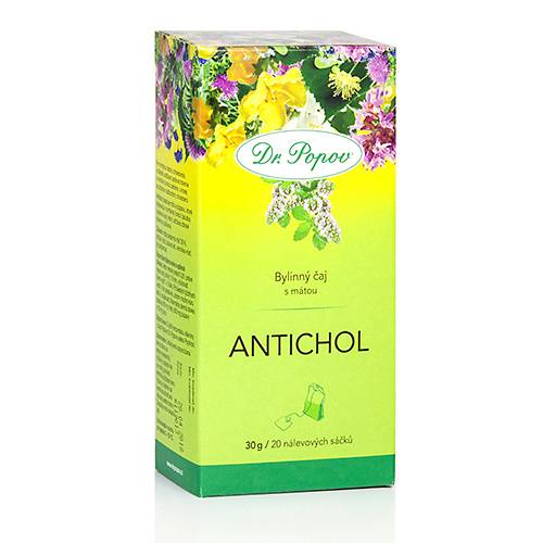 Antichol, porcovaný čaj, 30 g Dr. Popov