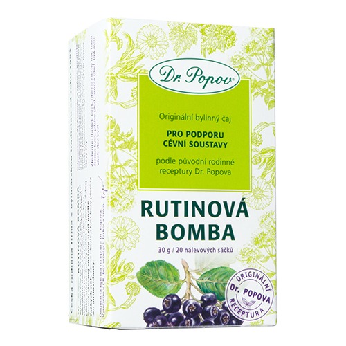 Rutinová bomba, porcovaný čaj, 30 g Dr. Popov