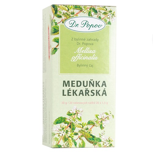 Meduňka lékařská nať, 30 g Dr. Popov