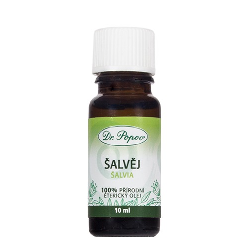 Šalvějová silice, 10 ml Dr. Popov