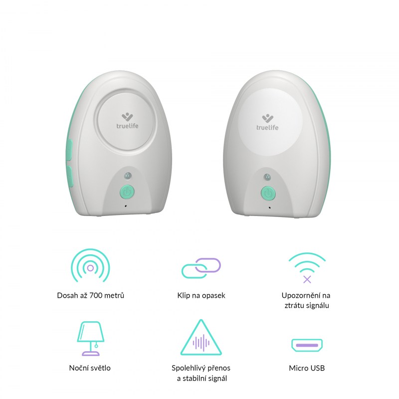 TrueLife NannyTone VM Lite- Dětská chůvička