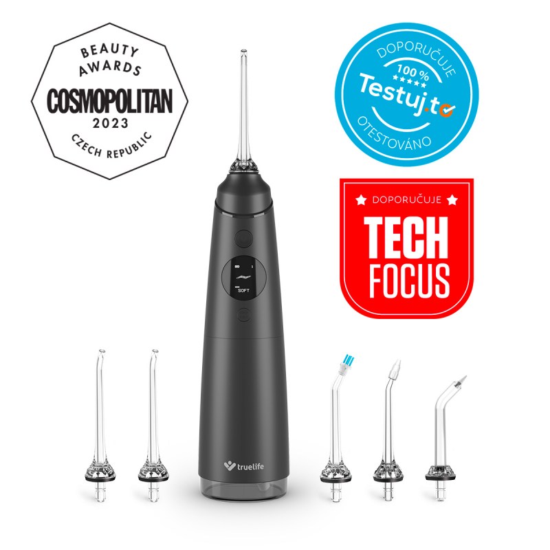 TrueLife AquaFloss Compact C300 TLAFCC300 Černá