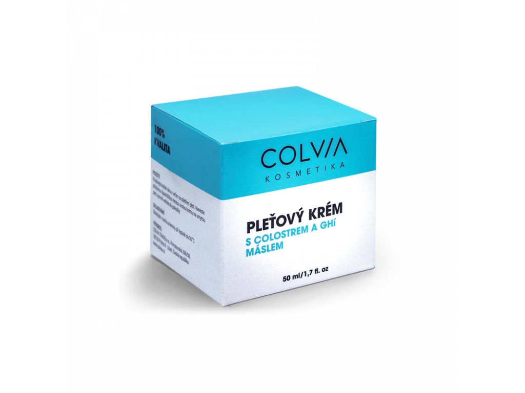 COLVIA Pleťový krém s colostrem a Ghí máslem, 50 ml