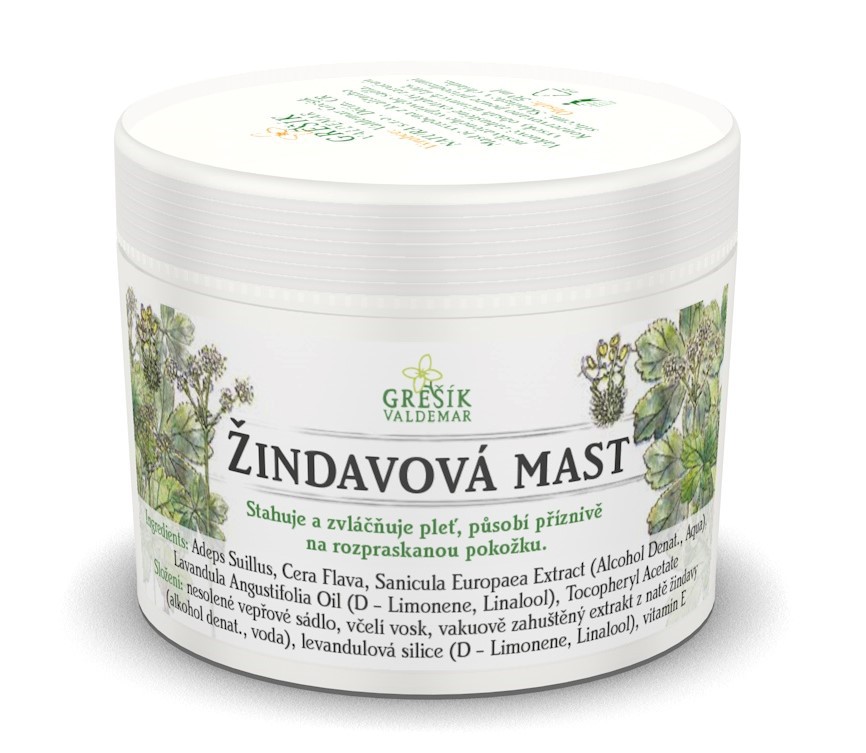 Valdemar Grešík - Natura s.r.o. Grešík Žindavová mast 50 ml