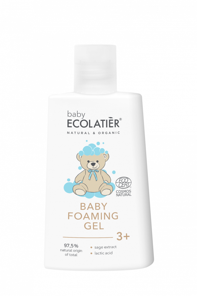 ECOLATIER - Dětský pěnivý mycí gel 3+, 250 ml