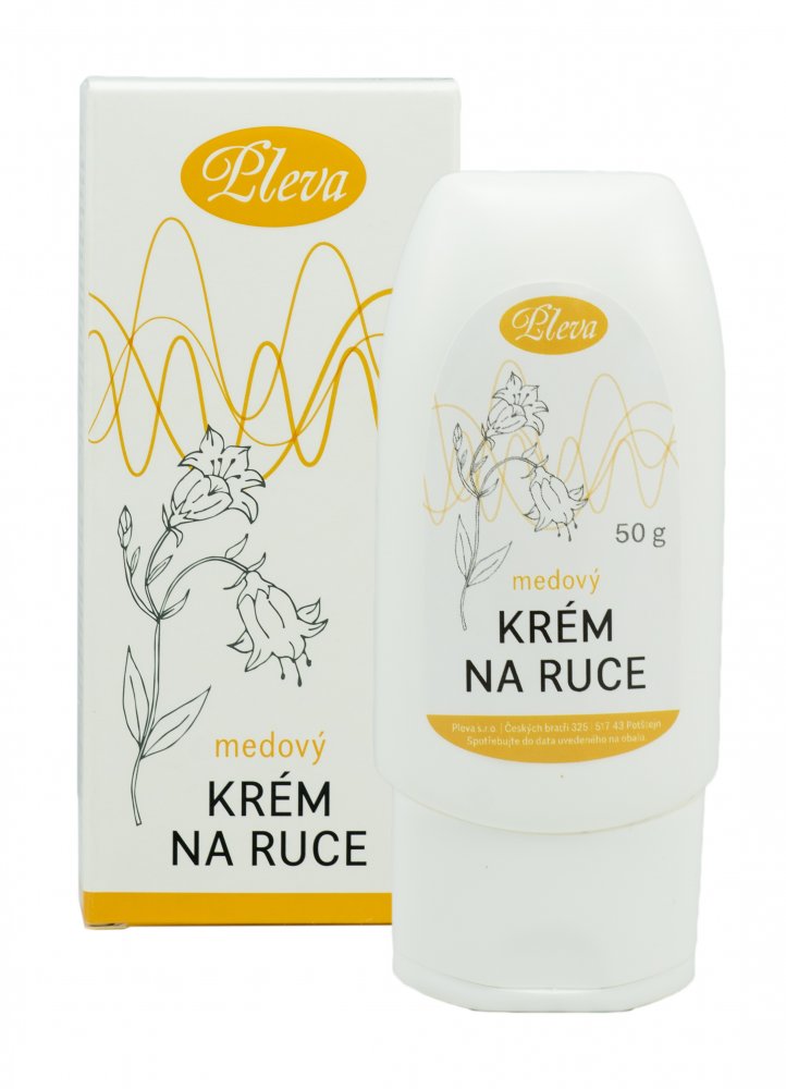 Pleva Medový krém na ruce, 50 ml