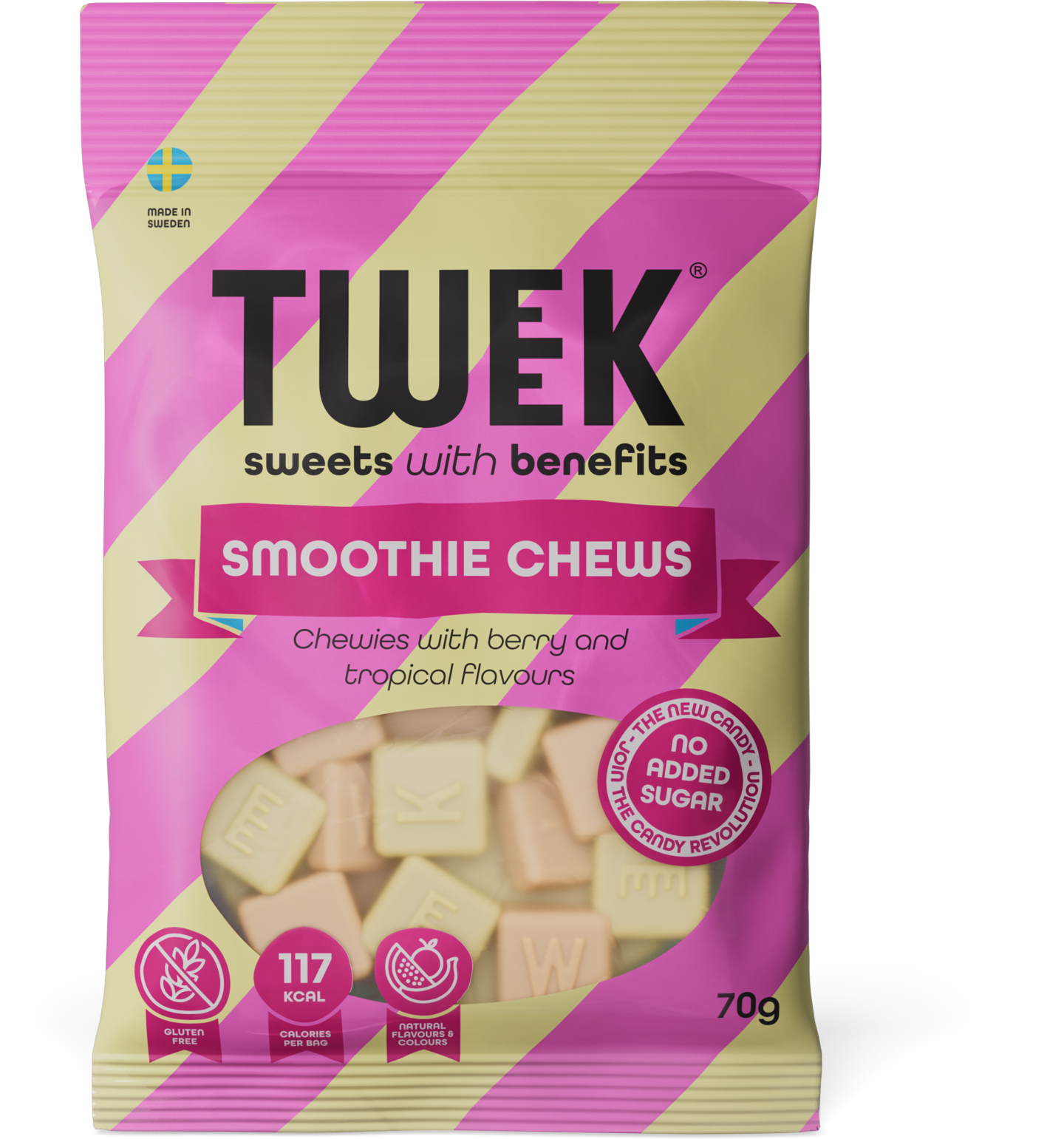 Tweek Gumové bonbony 70 g - smoothie chews