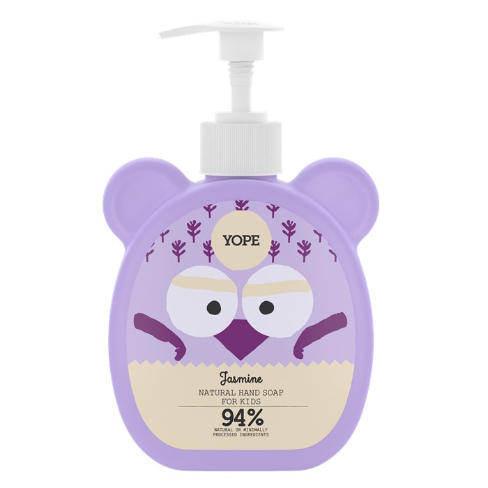 Yope Přírodní dětské mýdlo na ruce Jasmín, 400ml